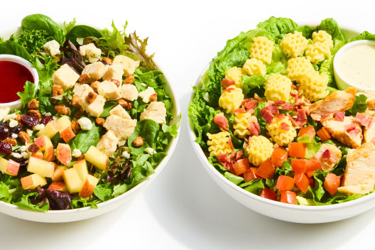 two salads