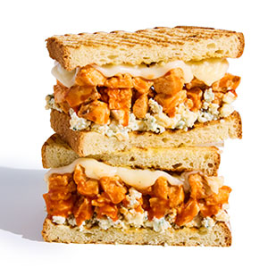 buffalo chicken melt sandwich