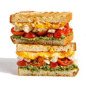 chicken pesto melt