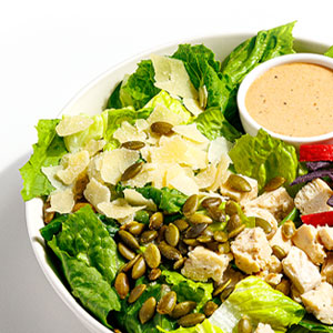southwest chicken caesar salad