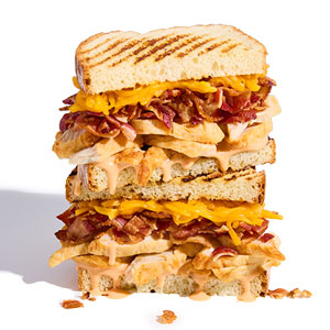 turkey cheddar & bacon melt